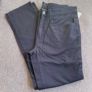 Peak Velocity Men's Cotton Rich Active Chino Pant, Navy 32x30